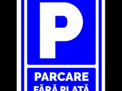 Indicator pentru semnalizare parcare fara plata